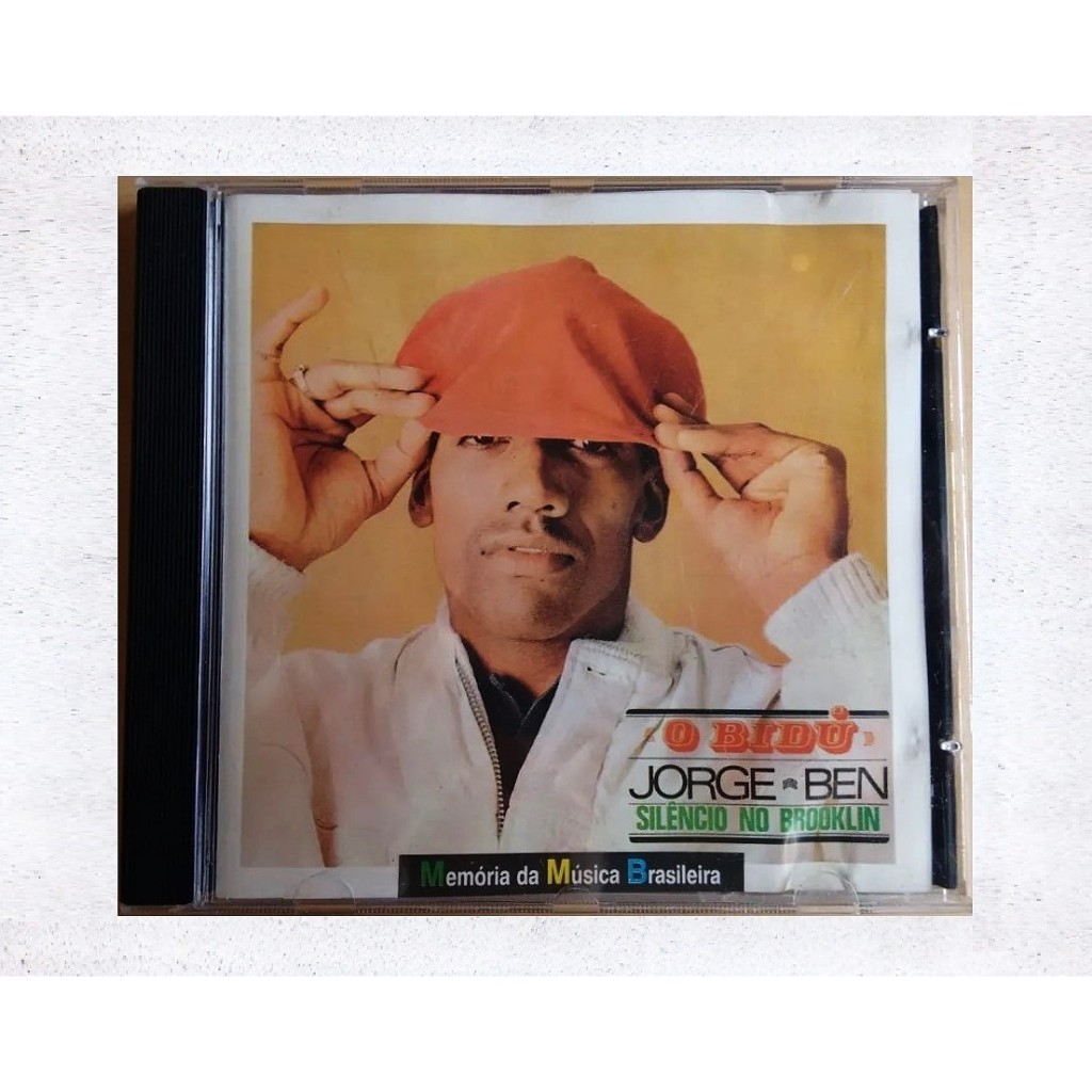 Cd Jorge Ben - O Bidú - Silêncio No Brooklin - Frases - Cd Raro