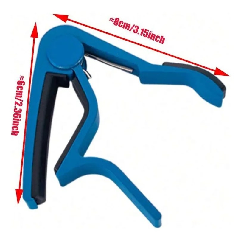 Capotraste violão guitarra ukulele alumínio profissional