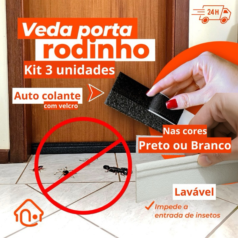 veda porta protetor rodinho impermeável ajustável vedante proteção contra insetos autocolante