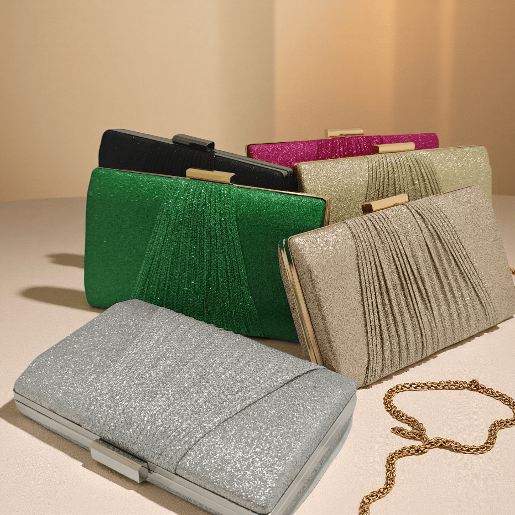 Bolsa clutch festa Casament bolsa com brilho de fest  Carteira Feminina Com Glitter WT168-133 em Oferta na Shopee