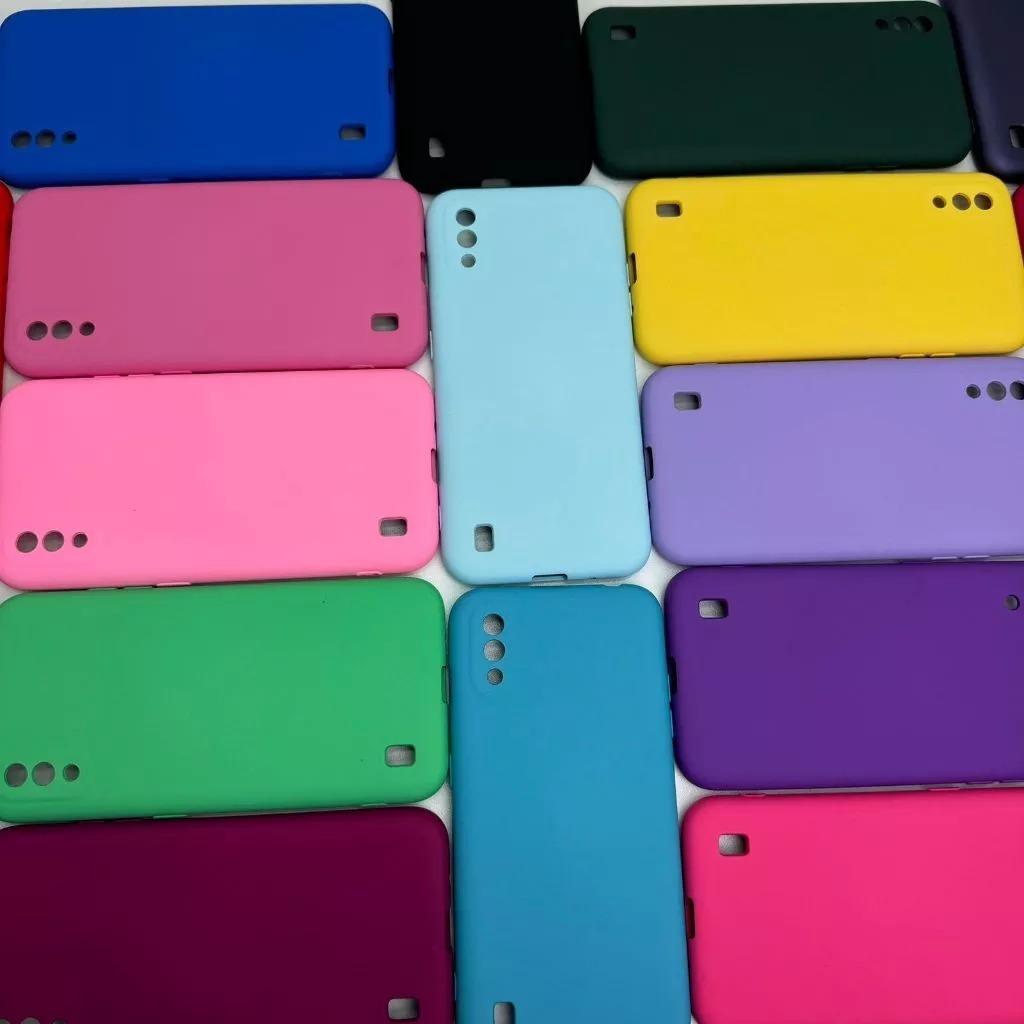 Capa CASE Capinha Samsung Silicone Aveludado A11 A01 A01core A02S A50/A30S A20S A20/A30 A10