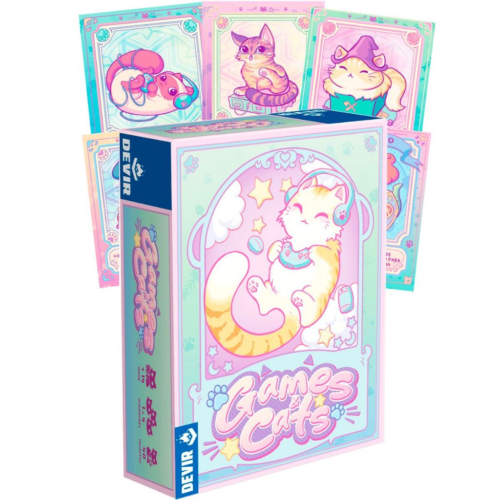 Games E Cats Jogo De Cartas Devir Board Game Português