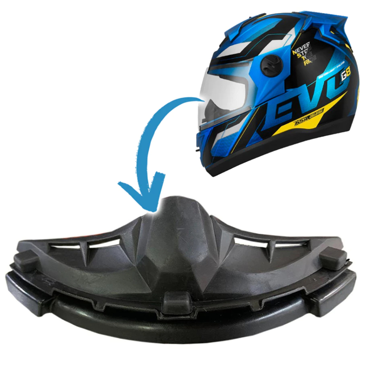 Narigueira P/ Capacete Evolution Evo G4 G5 G6 G7 e G8 Pro tork