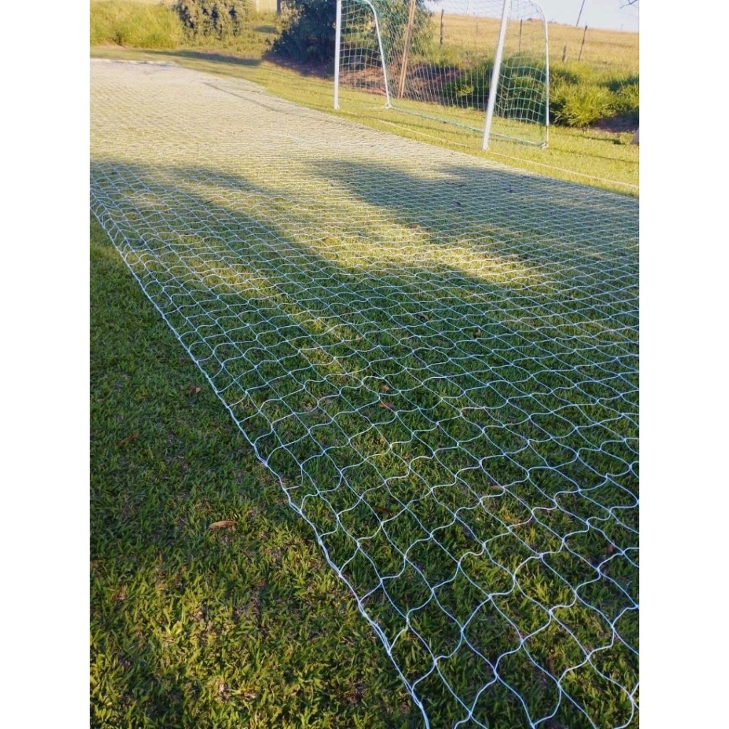 Rede Para Proteção P/ Campos E Quadras Futebol, 1un, 2X10 fio 2mm