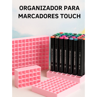 Suporte Organizador para Canetas Marcadoras Compatível com Touch - Base caneta 30 a 120 Unidades em Oferta na Shopee