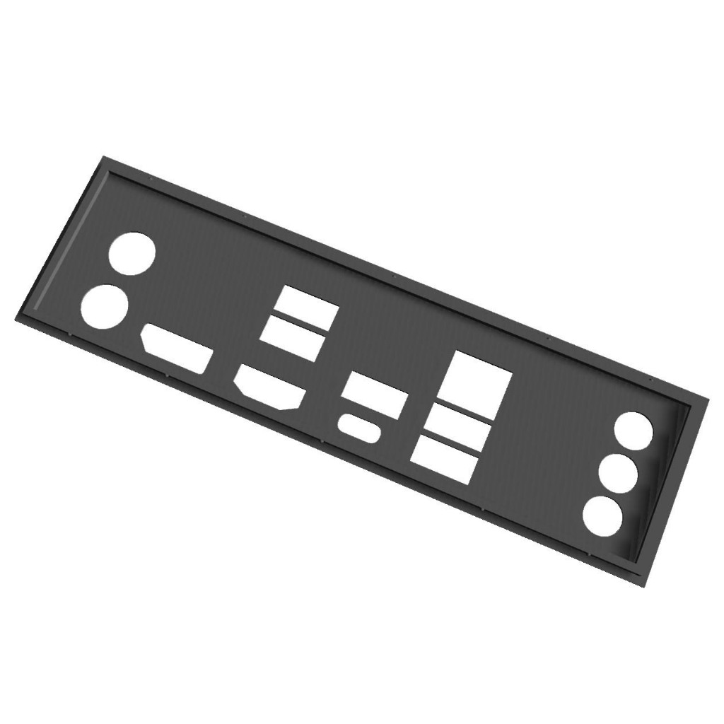 Espelho Tampa Acabamento Placa Mae Asus Tuf Z390m-pro Gaming
