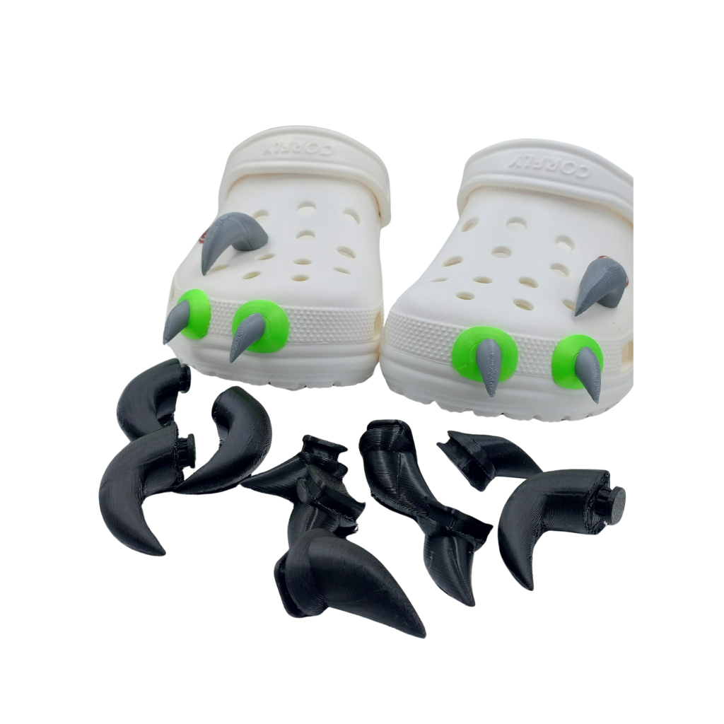Garras de Raptor para Babuche – Acessório Criativo e Divertido de Encaixe em Oferta na Shopee