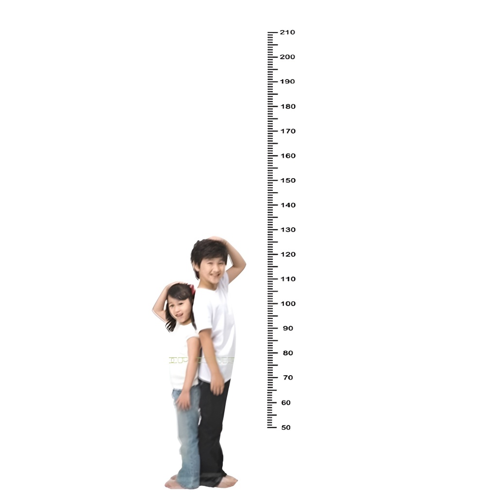 Adesivo Parede Régua De Crescimento 2,10 Metros - Excelente qualidade, pronta entrega!! em Oferta na Shopee