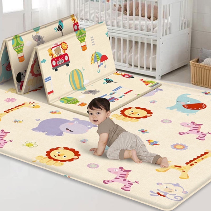 Tapete de Atividades Infantil Dupla Face em Borracha - 180x200x0.8cm-S13