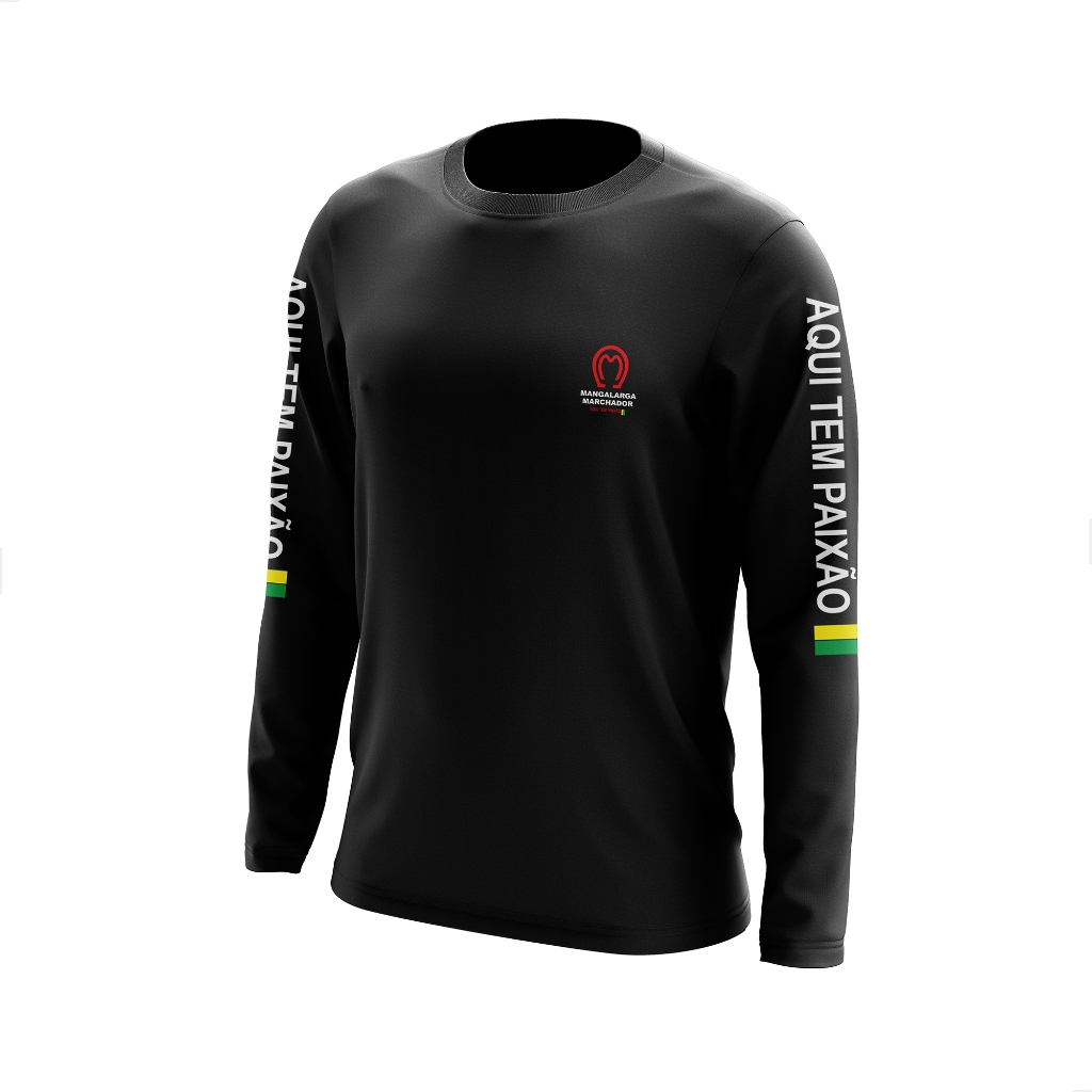 Camisa Dry Fit Manga Longa Mangalarga Marchador Camisa Country Térmica