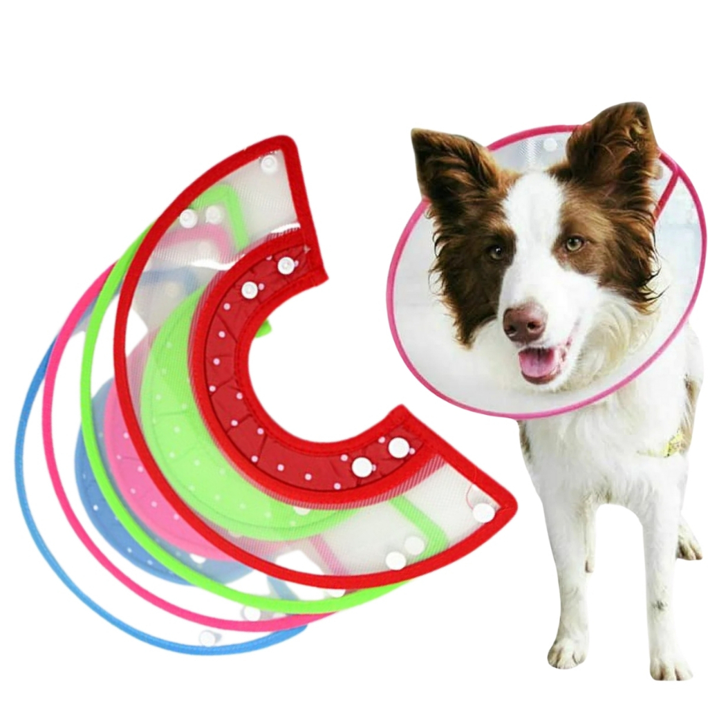 Colar Elizabetano Cone Cirúrgico Luxo Regulável Tamanho G em Oferta na Shopee