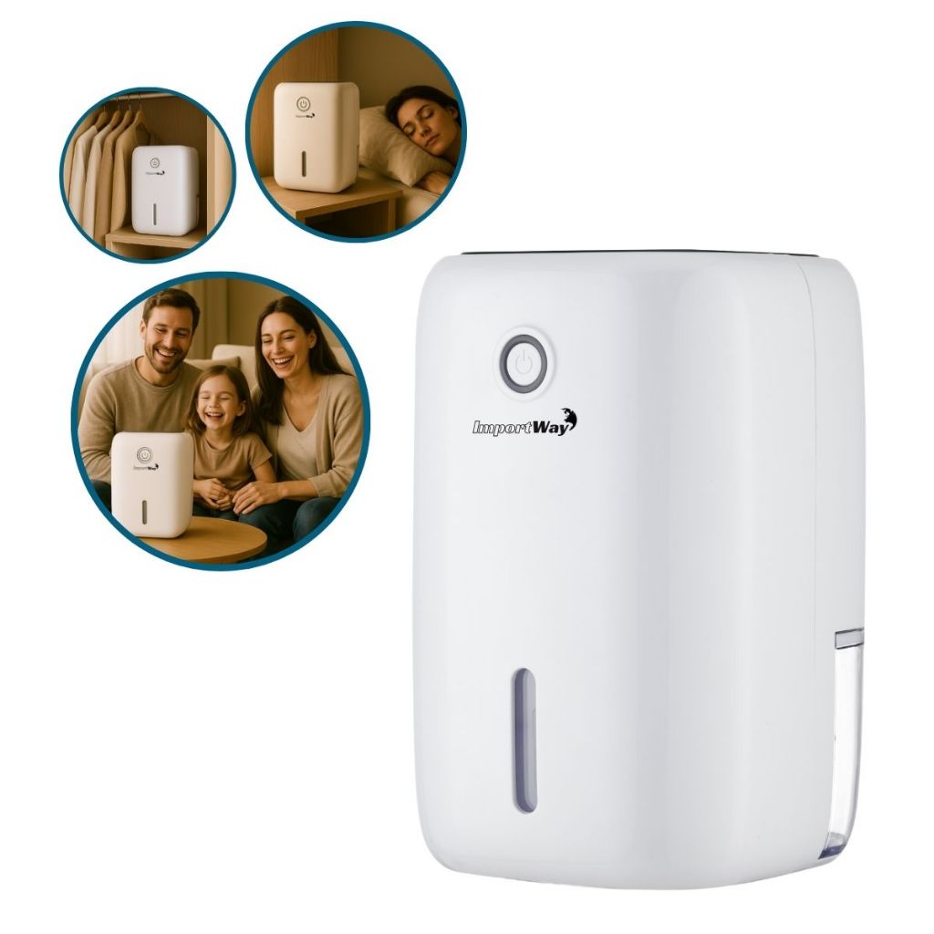 Desumidificador de Ar 800ml Bivolt com LED Importway
