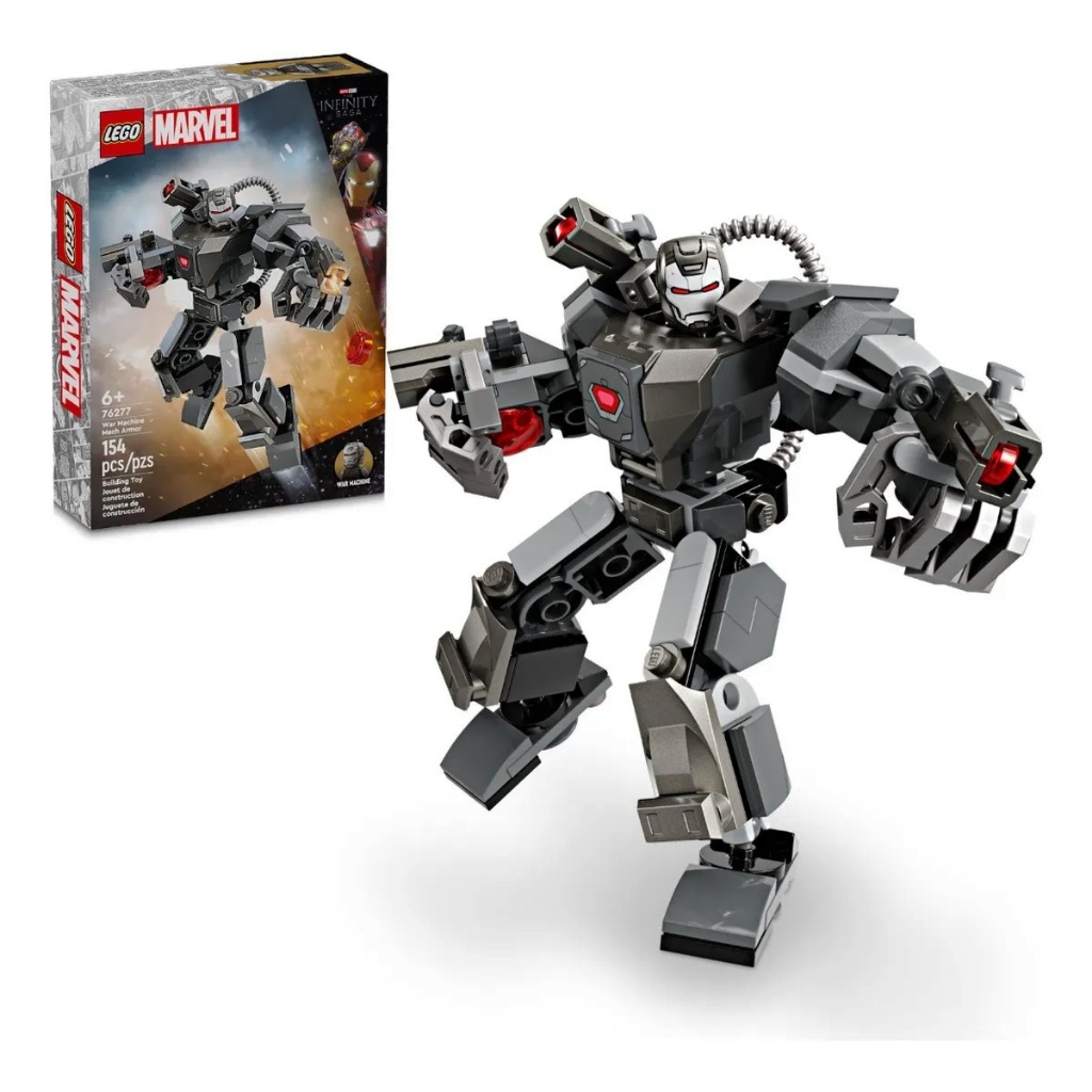 Brinquedo LEGO Armadura Mech De War Machine Quantidade de peças 154 - envio imediato