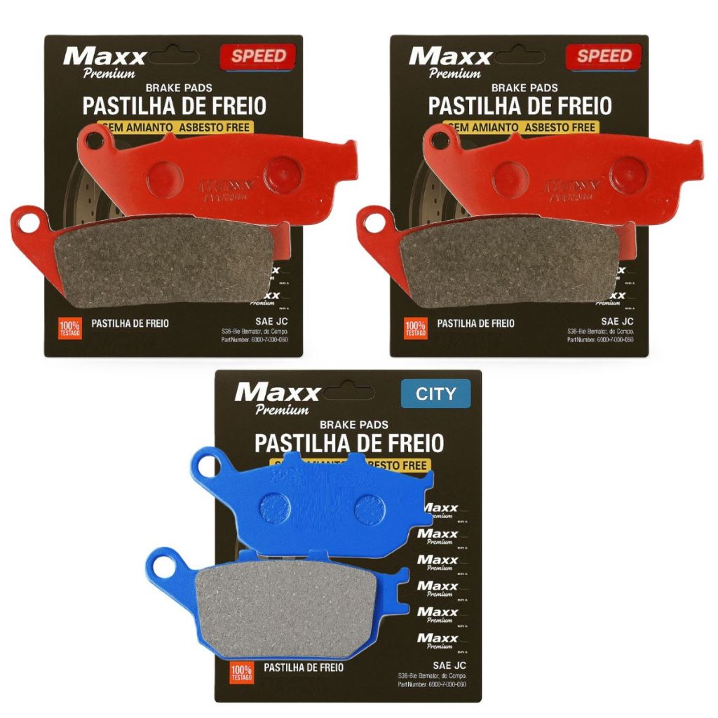 Kit Pastilhas de Freio Cb 600f Hornet Sem Abs 2002-2007 em Oferta na Shopee