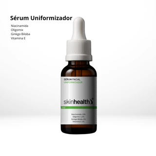 Sérum Facial Uniformizador 30ml 4 Em 1 - Niacinamida 10% + Oligomix 1,5% + Gingkgo Biloba 1% + Vitam