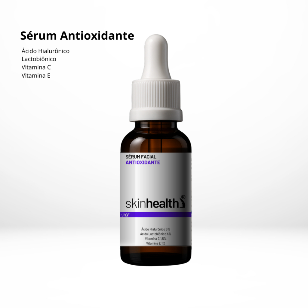 Sérum Antioxidante -  Ácido Hialurônico 5% - Hidratante Para Peles Enrugadas Sh 30ml