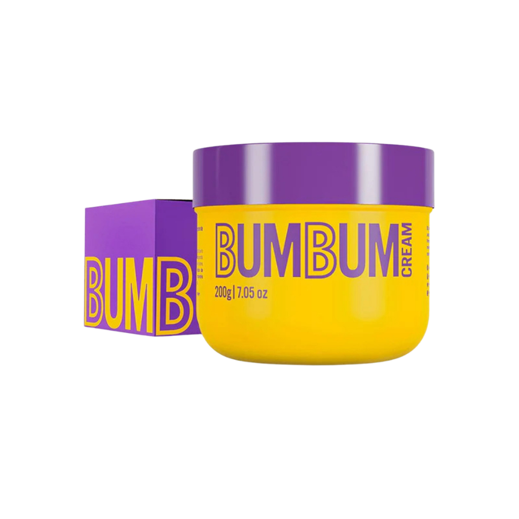 Creme Redutor de Celulite e Estrias Bumbum Cream 200g | Firmador com Ação Termogênica
