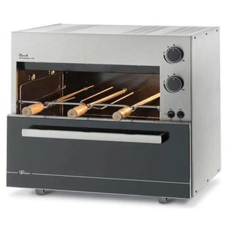 Churrasqueira Fischer  a Gás Glp Bancada e Embutir Ranch 3 Espetos Inox Bivolt
