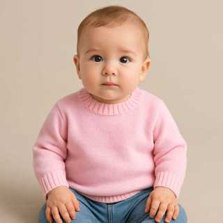 Blusa Bebê Modal Suéter Luxo Récem Nascido Menino Menina Tricô Infantil RN em Oferta na Shopee