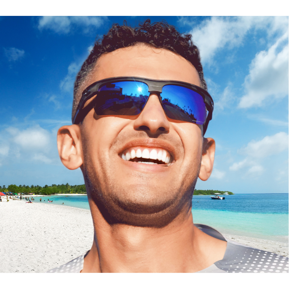 Óculos de Sol Esportivo Masculino UV400 Polarizado | Corrida Ciclismo Pesca Praia Proteção Total