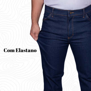 Calça Jeans Masculina Tradicional Premium Para Trabalho Lycra Com Elastano em Oferta na Shopee