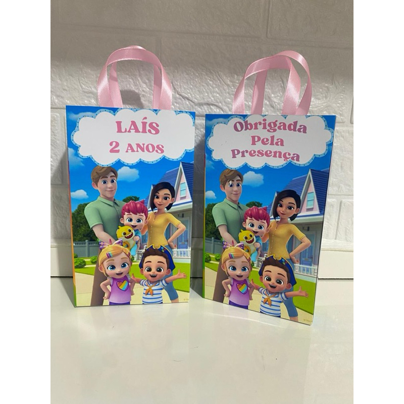Lembrancinhas sacolinhas personalizadas Bebefinn 2