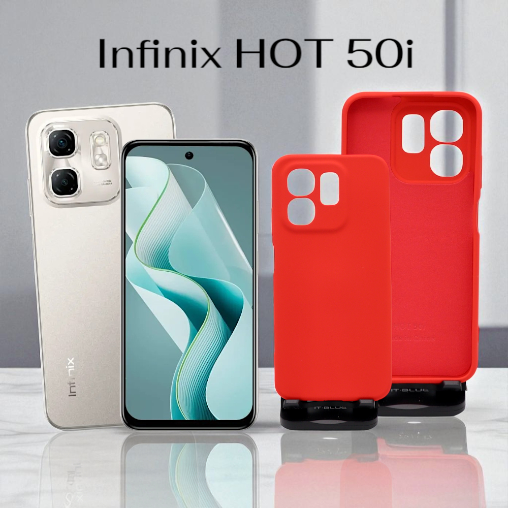 Capa Silicone Para Infinix Hot 50i