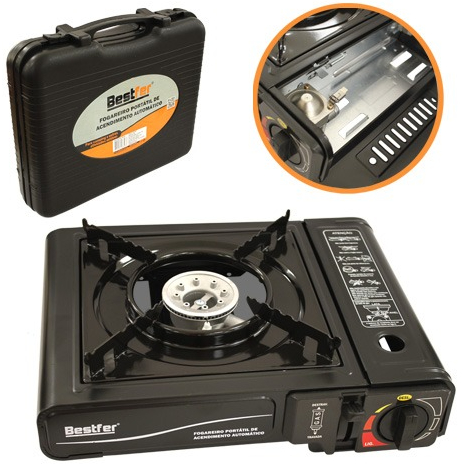 FOGAREIRO 1 BOCA A GAS ACENDIMENTO AUTOMATICO BFH2697 BESTFER