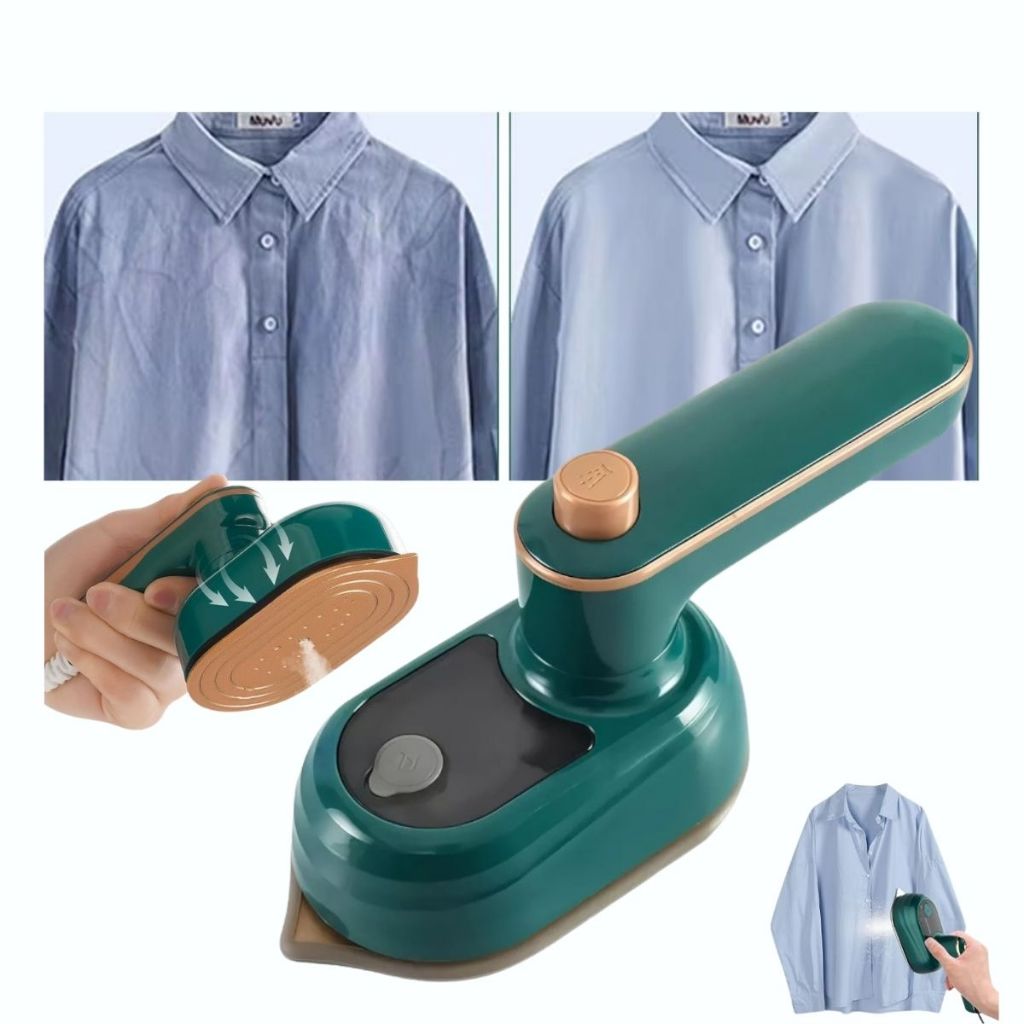 Mini Ferro Portátil a Vapor de Passar Roupas Para Viagem para Viagens Bivolt 110v e 220v