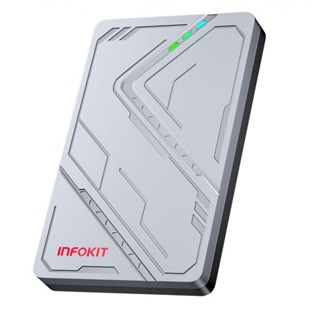 Case Externo para HD de 2,5 polegadas Interface USB 3.1 Com Led Colorido ECASE-352 INFOKIT em Oferta na Shopee