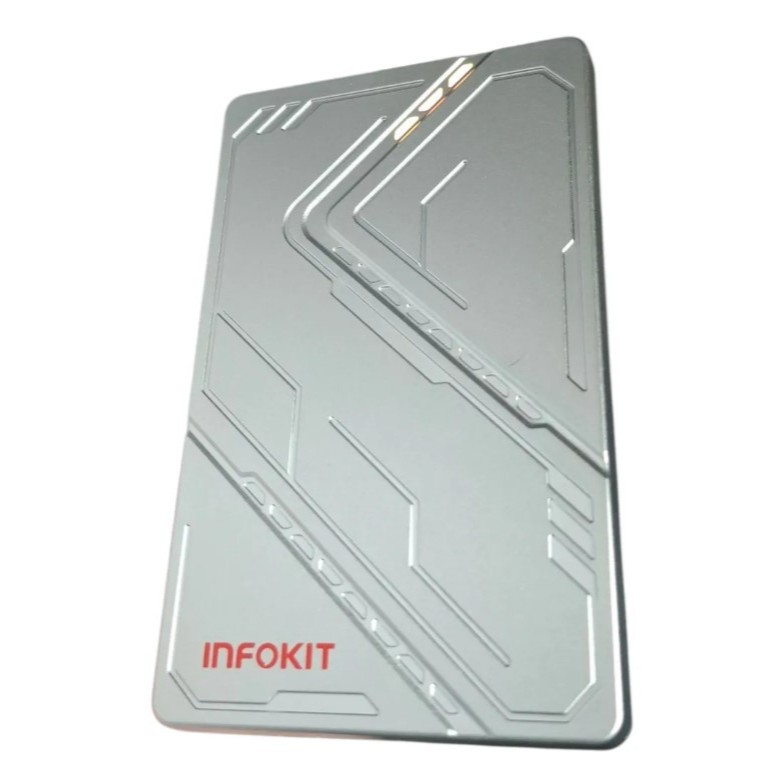 Case Para HD de 2,5 Polegadas Com USB 3.1 e Led Colorido ECASE-352 INFOKIT