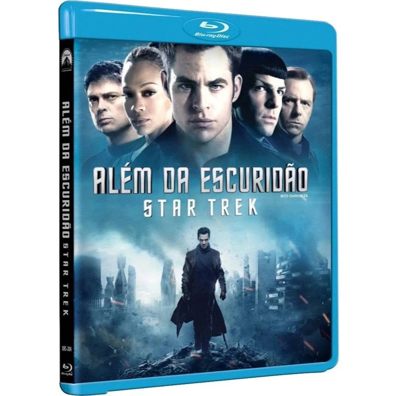 Blu-ray Star Trek Jornada nas Estrelas Além da Escuridão Filme com Extras Original Novo e Lacrado