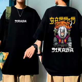 Camiseta Ovesized Naruto 3 Sannins Lendarios Camisa Estampada 100% Algodão Unissex em Oferta na Shopee