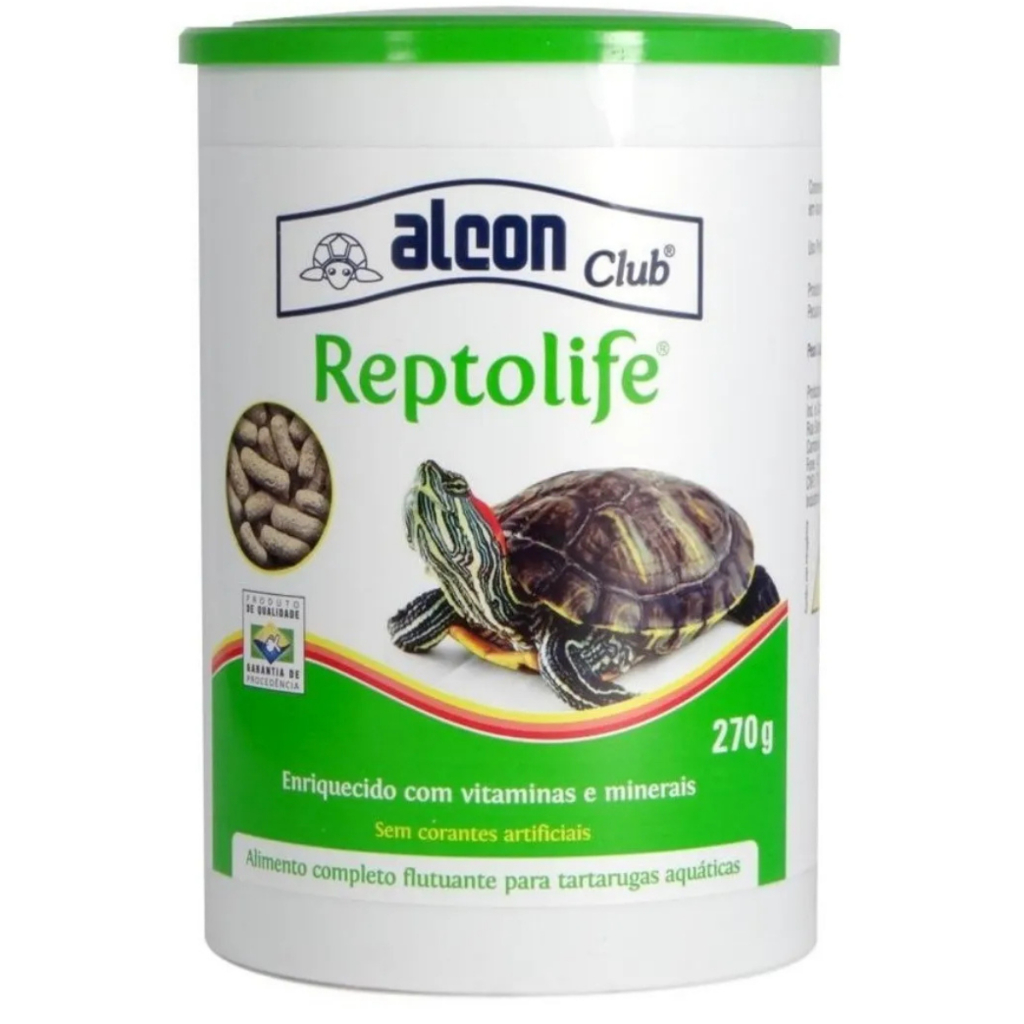Alcon Reptolife 270g - Ração Extrusada Para Repteis