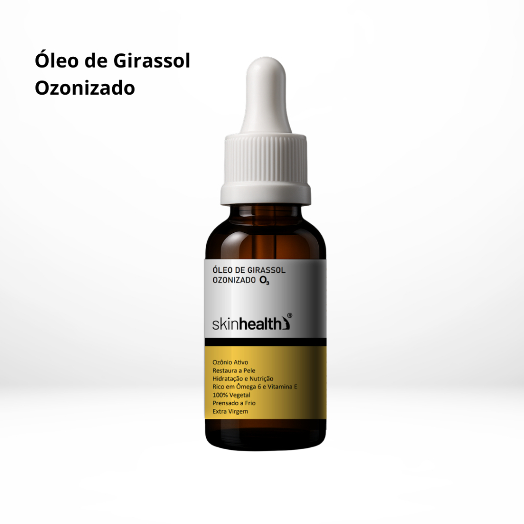 Óleo Girassol De Ozônio 30ml Concentrado Para Manchas Acnes e Espinhas em Oferta na Shopee