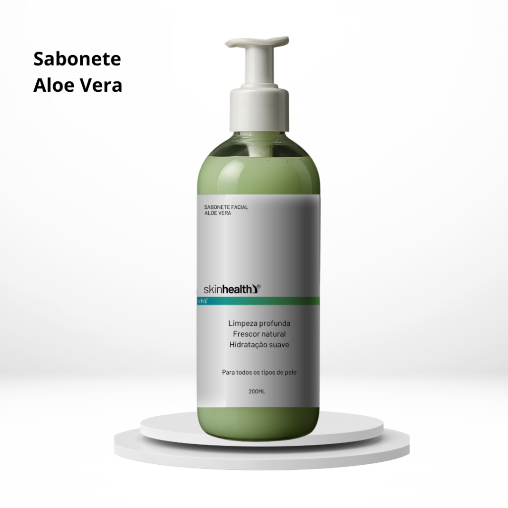 Sabonete Facial Aloe Vera Skinhealth 200ML em Oferta na Shopee