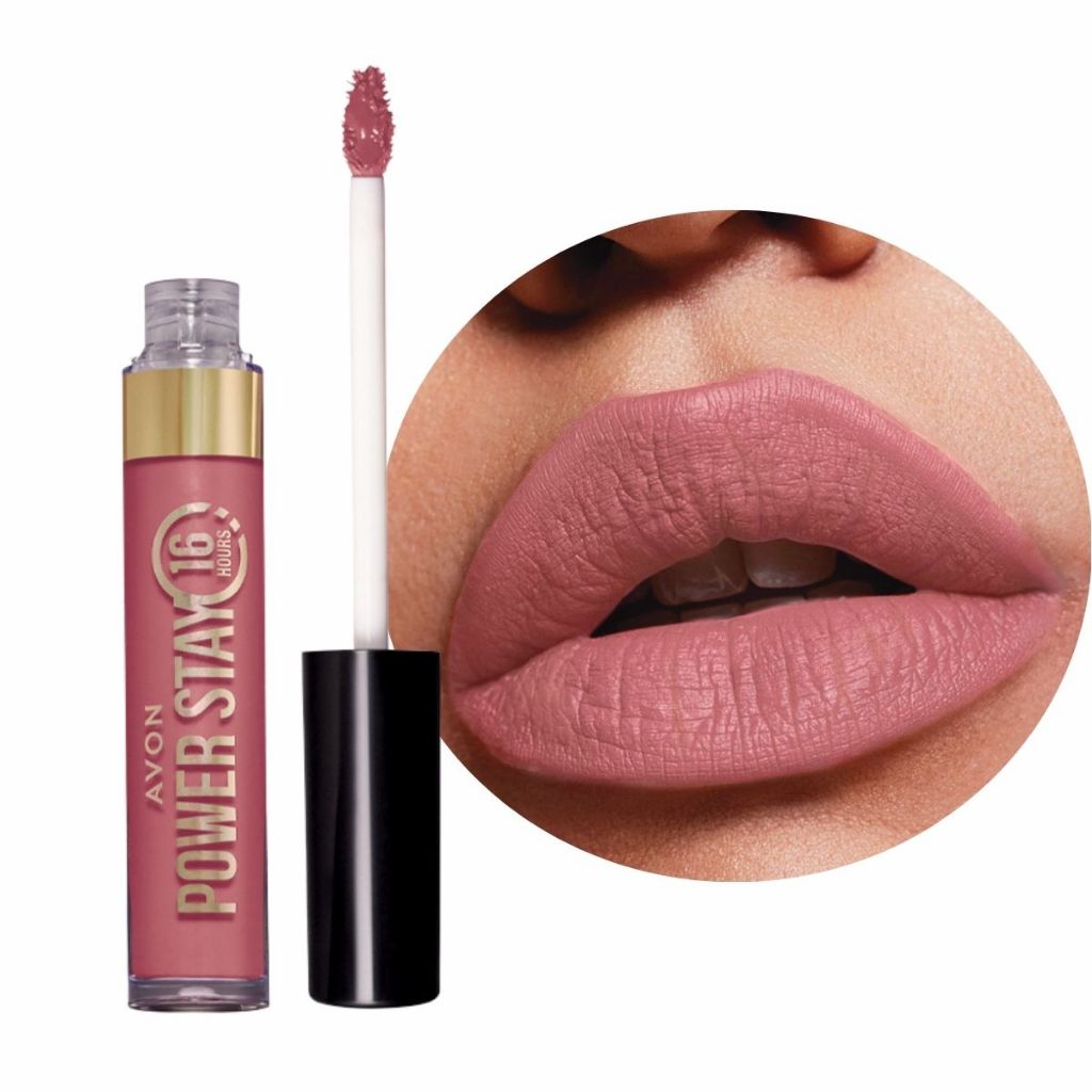 Avon Power Stay Batom Líquido Matte 16h em Oferta na Shopee