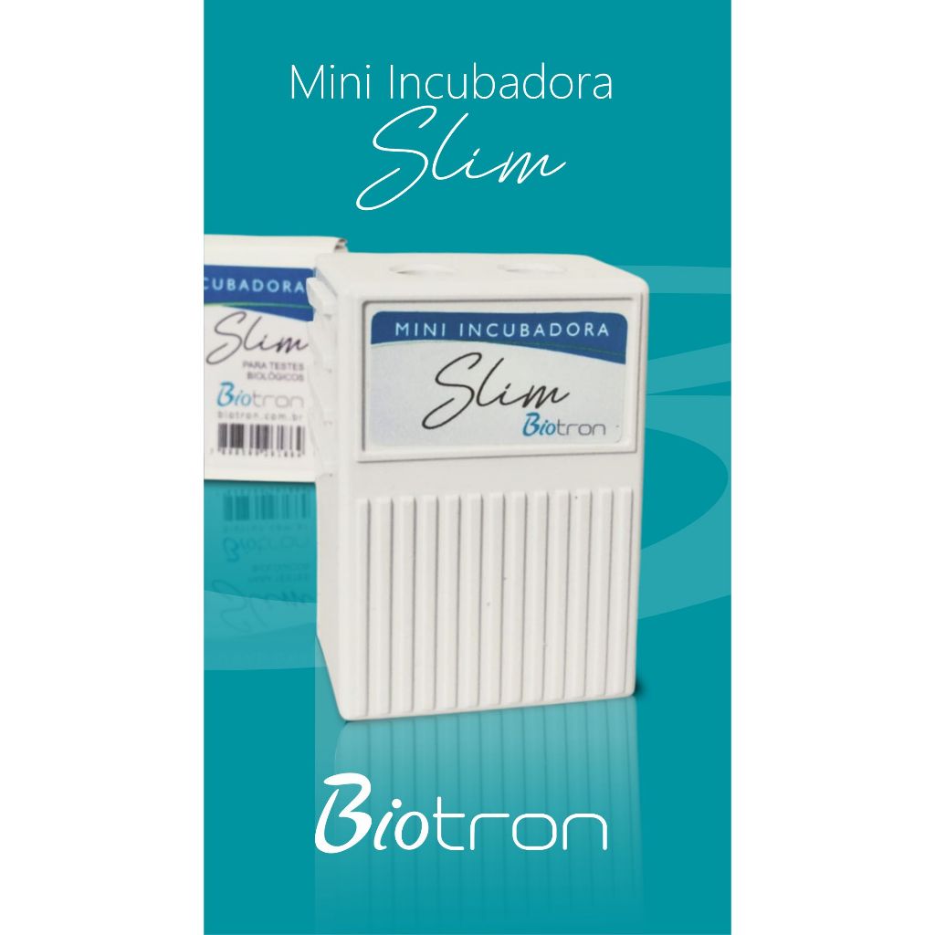 MINI INCUBADORA SLIM PARA TESTES BIOLÓGICOS — imagem 2 de 2