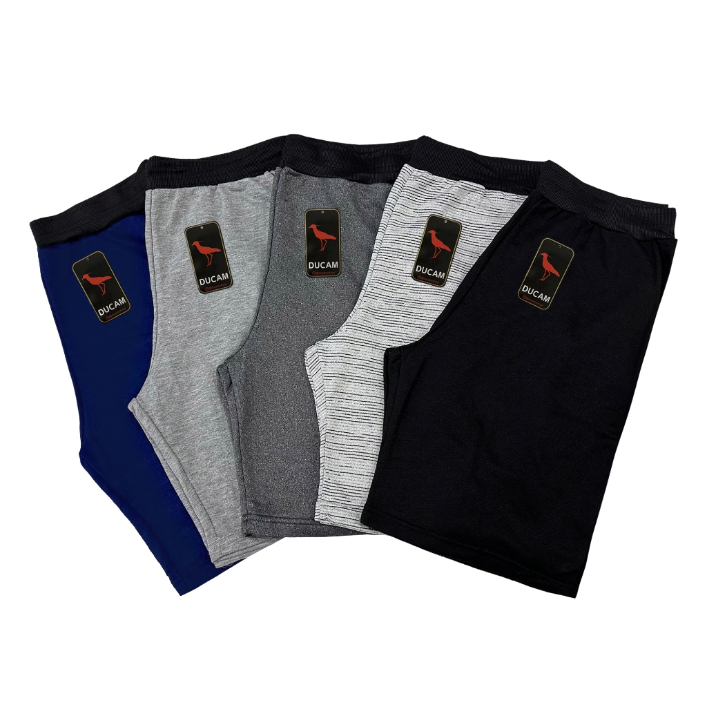 Kit 5 Bermudas Masculina Moletom Lisas Treino Academia Shorts Confortável 100% Algodão e Poliéster - Men Clothes