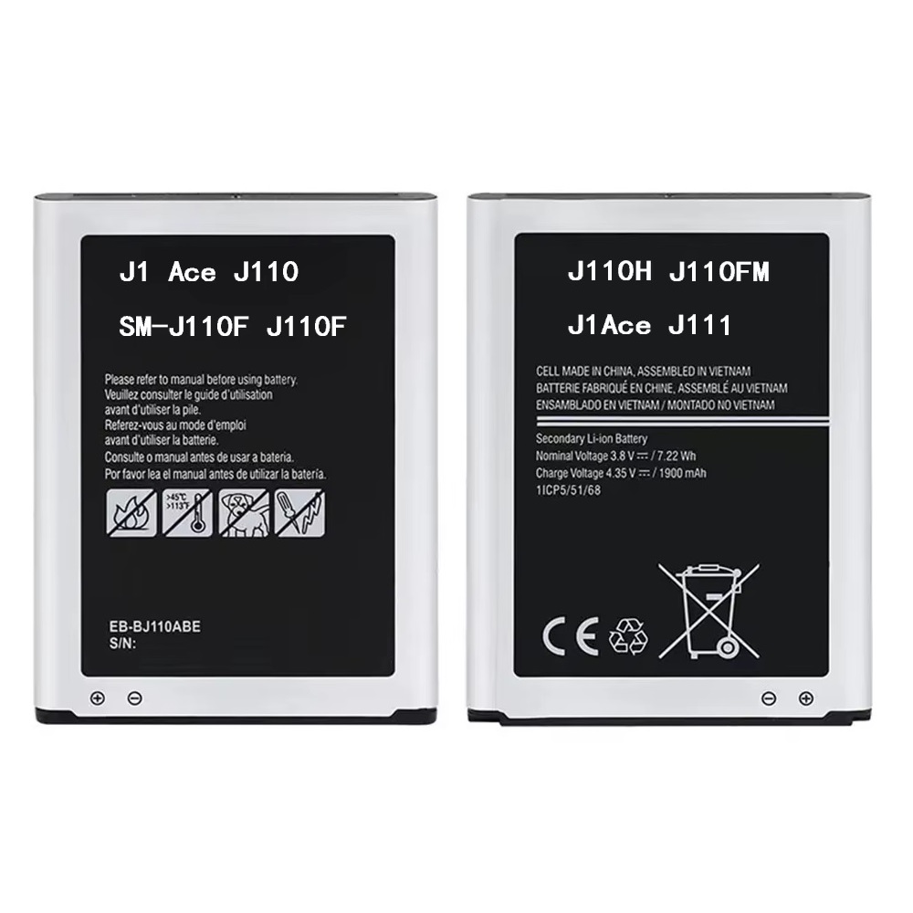 Bateira Para Galaxy J1 Ace J110 1900mah Eb-bj110abe Nova Com Garantia