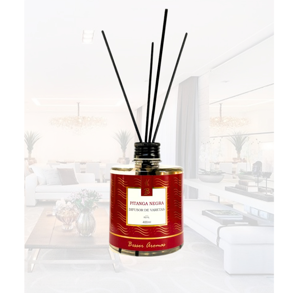 Difusor de Varetas - PITANGA NEGRA - Refil 400ml