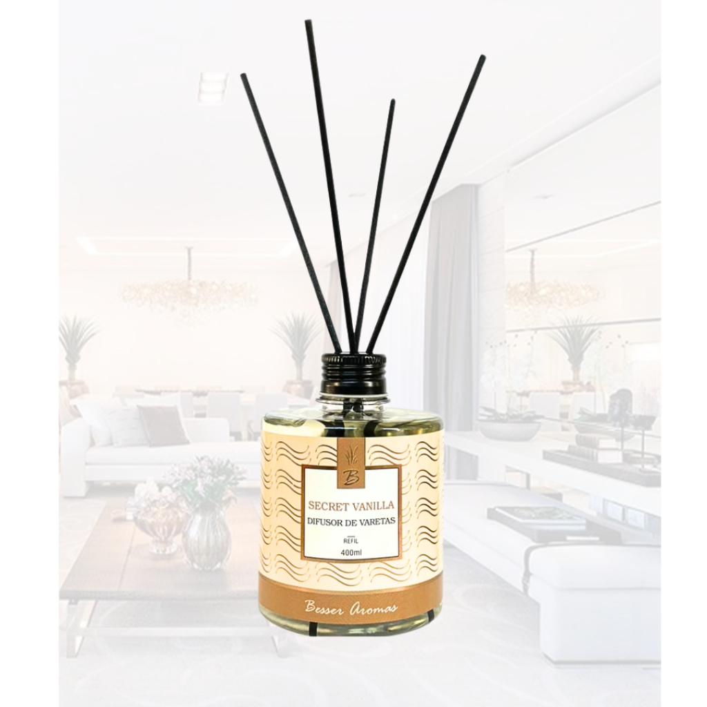 Difusor de Varetas - Secret Vanilla - Refil 400ml