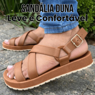 Sandália Anatômica Feminina Confortável Flexível Moderna Leve Fácil de Limpar Estilo e Qualidade