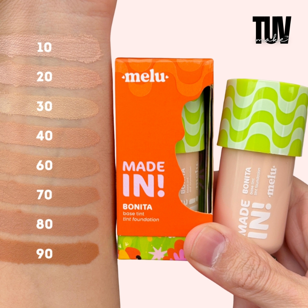 Base Tint Acabamento Natural Bonita Made In Melu