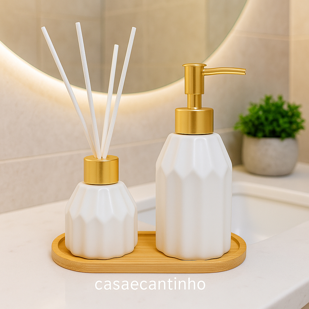 Kit Porta Escova de Dente Porcelana: Onde Comprar | BuscaProdutos