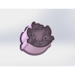 Ejetor e modelador de Docinhos e Doces Gatinha Marie em Oferta na Shopee