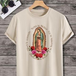 Camiseta Católica Cristã Nossa Senhora de Guadalupe em Oferta na Shopee