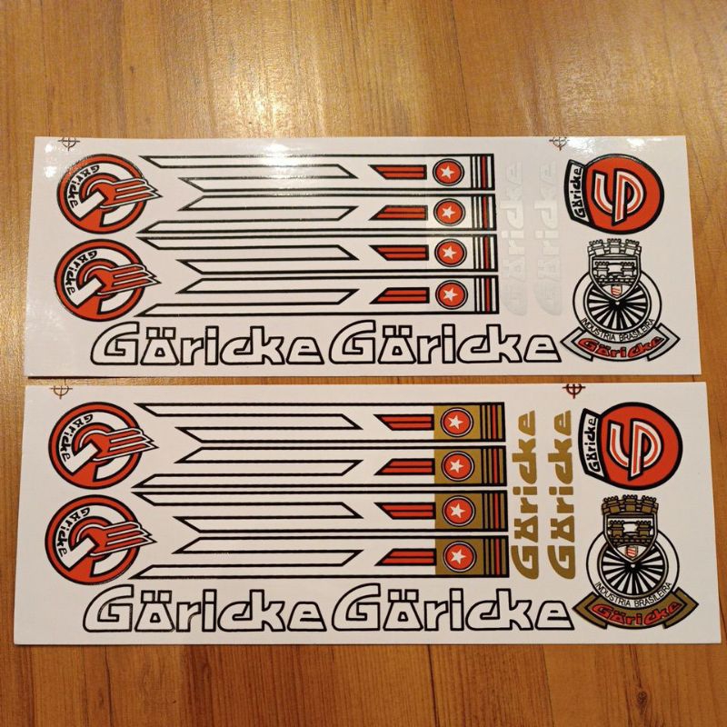 Adesivo Bicicleta Antiga Goricke Bike