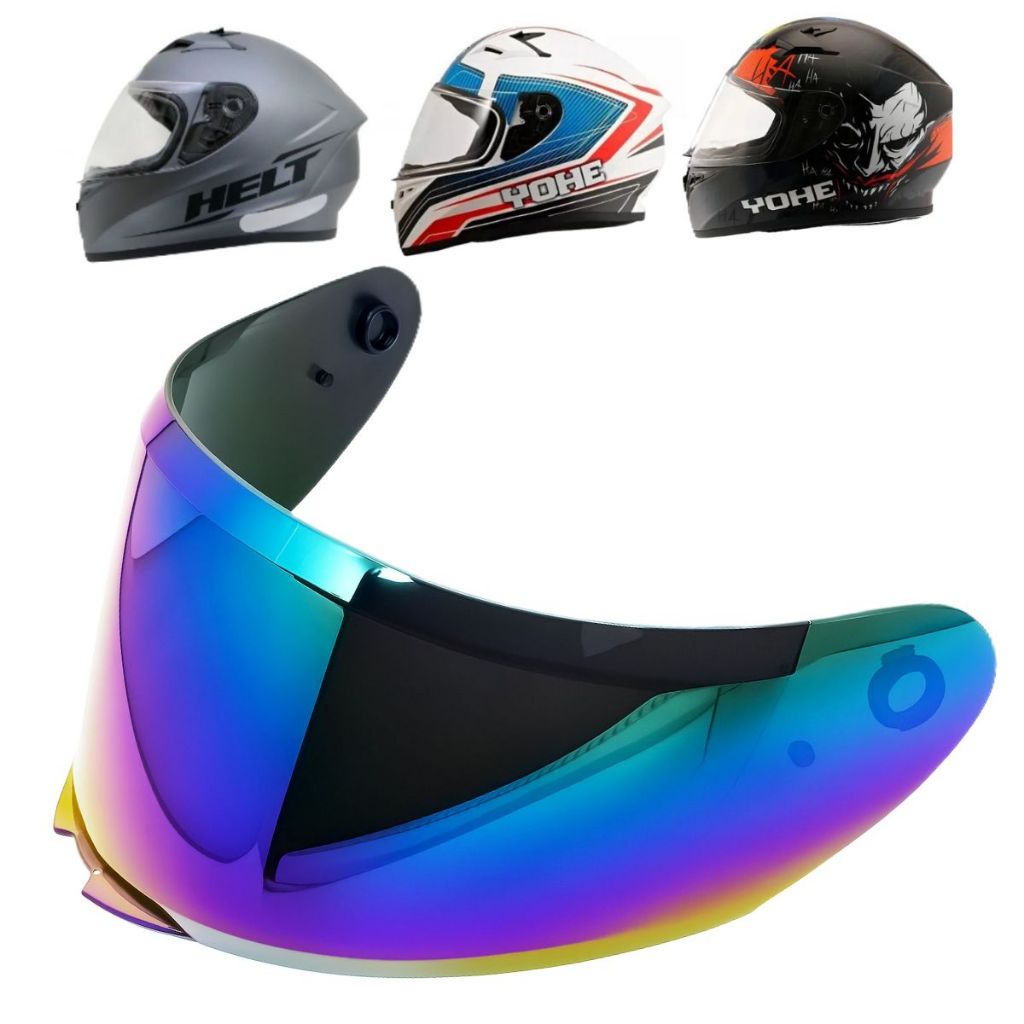 Viseira Camaleão Capacete Yohe Blade / Helt Polar em Oferta na Shopee