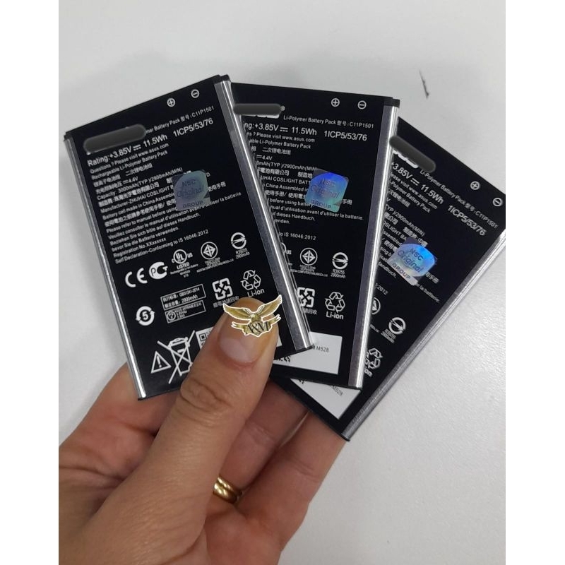 Bateria Asus modelo C11P1501 compatível com  Zenfone 2 Laser / Zenfone Selfie / ZE551KL / ZD551KL